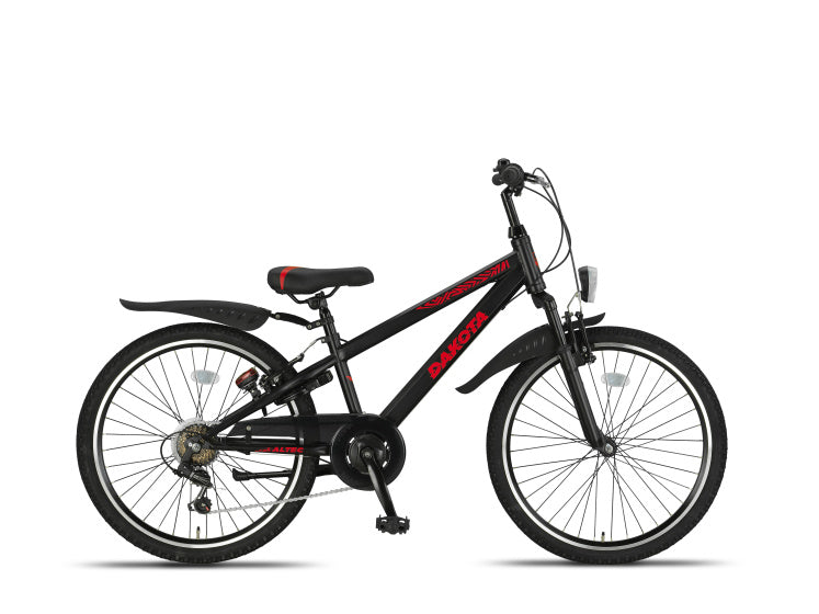 Dakota MTB 24 Inch Boys 7SP Rim Brakes Black, Online σε Προσφορά Outlet Καταστήματος με μεγάλη έκπτωση και στην καλύτερη τιμή