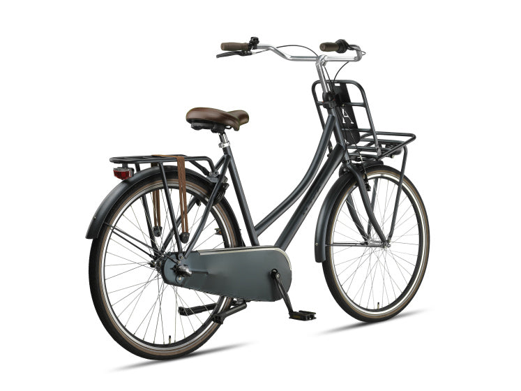 Dutch 28 Inch 57 cm Women 3SP Coaster Brake Dark Grey,