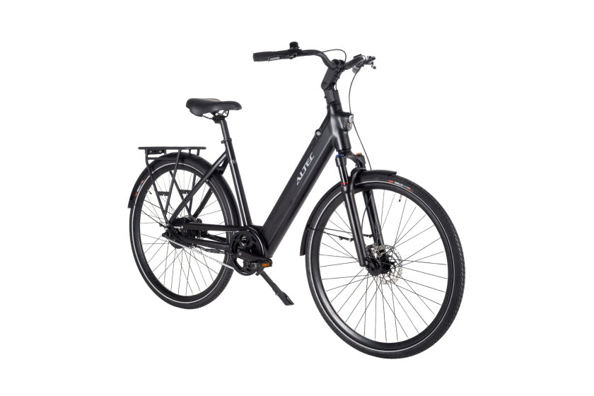 Flow 28 Inch 50 cm Women Hydraulic Disc Brake Matte black,
