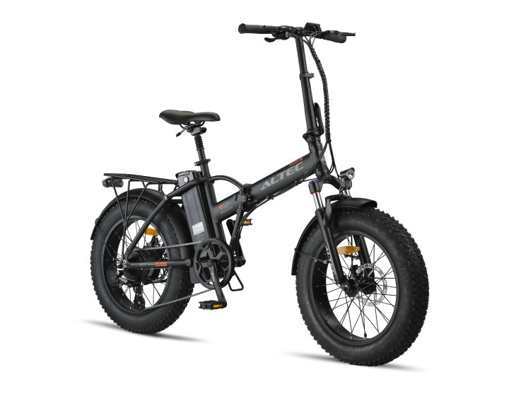 Focus Fatbike Vouwfiets 20 Inch 42 cm Unisex 8SP Disc Brake Matte black,