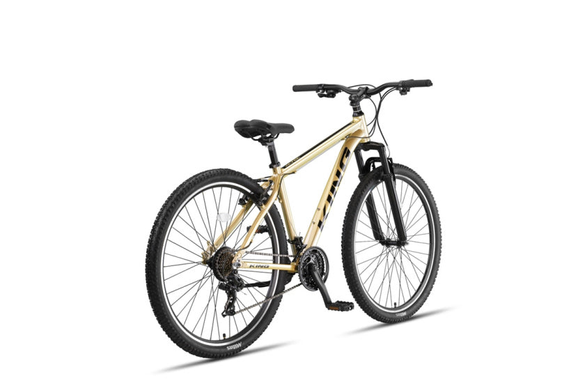 King 29 Inch 46 cm Unisex 21SP Rim Brakes Gold,