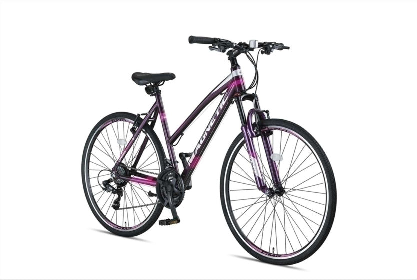 Magnetic 28 Inch 52 cm Women 21SP Rim Brakes Anthracite,