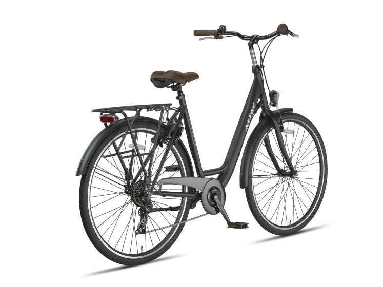 Metro 28 Inch 55 cm Women 7SP Rim Brakes Matte black,
