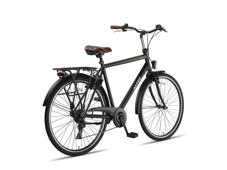 Metro 28 Inch 55 cm Men 7SP Rim Brakes Matte black,