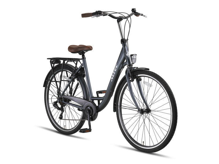 Metro 28 Inch 52 cm Women 7SP Rim Brakes Anthracite, Online σε Προσφορά Outlet Καταστήματος με μεγάλη έκπτωση και στην καλύτερη τιμή
