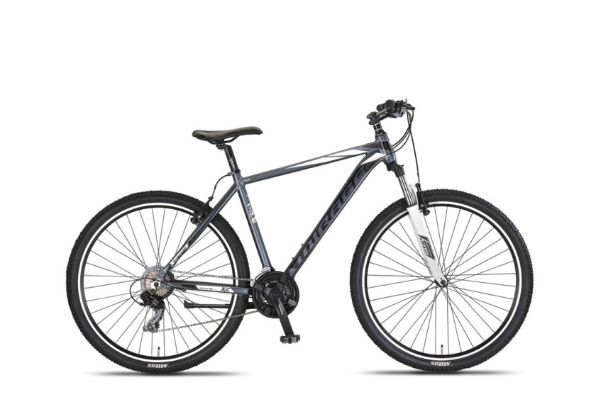 Mirage Oversized MTB 27.5 Inch 50 cm Unisex 21SP Rim Brakes Anthracite/White, Online σε Προσφορά Outlet Καταστήματος με μεγάλη έκπτωση και στην καλύτερη τιμή