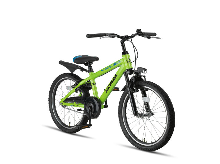 Nevada 22 Inch Boys Rim Brakes Neon Green,