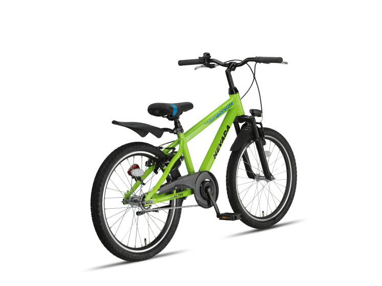 Nevada 22 Inch Boys Rim Brakes Neon Green,