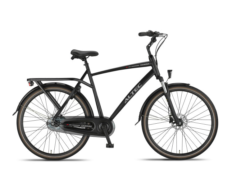 Omega 28 Inch 55 cm Men 7SP Hydraulic Disc Brake Matte black, Online σε Προσφορά Outlet Καταστήματος με μεγάλη έκπτωση και στην καλύτερη τιμή