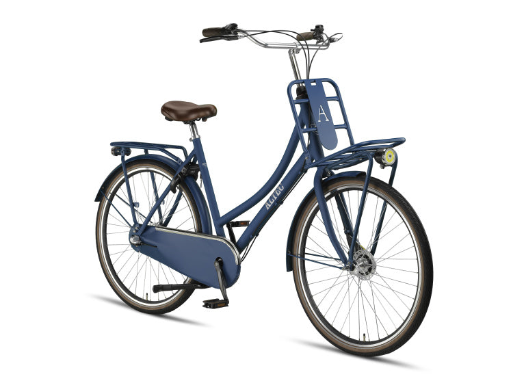 Retro 28 Inch 50 cm Women 3SP Roller brakes Dark Blue,