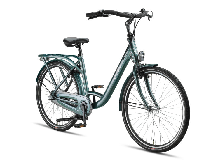 Sweet Moederfiets 28 Inch 50 cm Women 3SP Roller brakes Green,