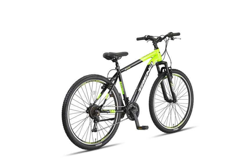 Trend MTB 27.5 Inch 46 cm Junior 21SP Rim Brakes Black/Lime,