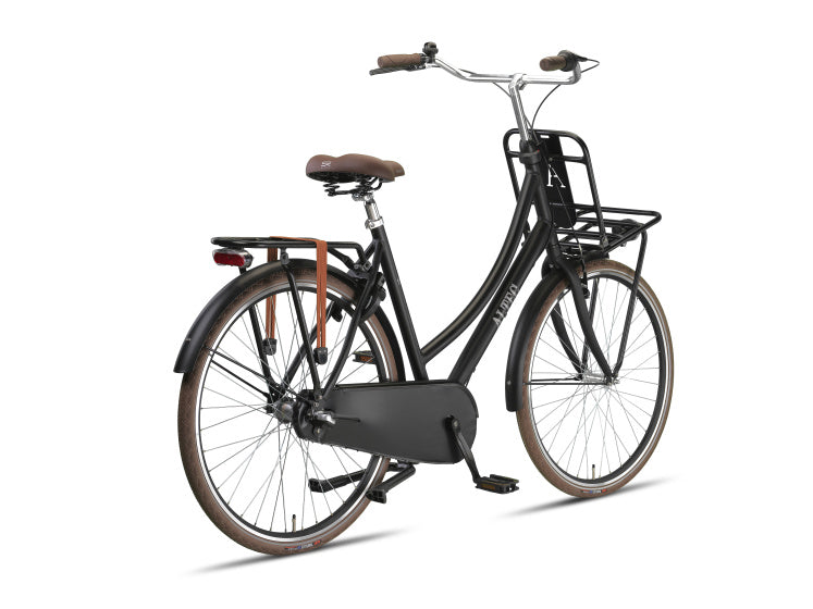 Vintage 28 Inch 57 cm Women 3SP Coaster Brake Matte black,