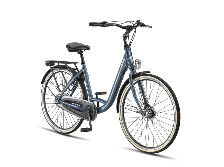 Walesa 28 Inch 50 cm Women 3SP Roller brakes Blue Grey,