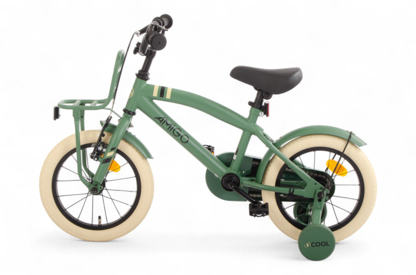 2Cool 14 Inch Boys Coaster Brake Green,