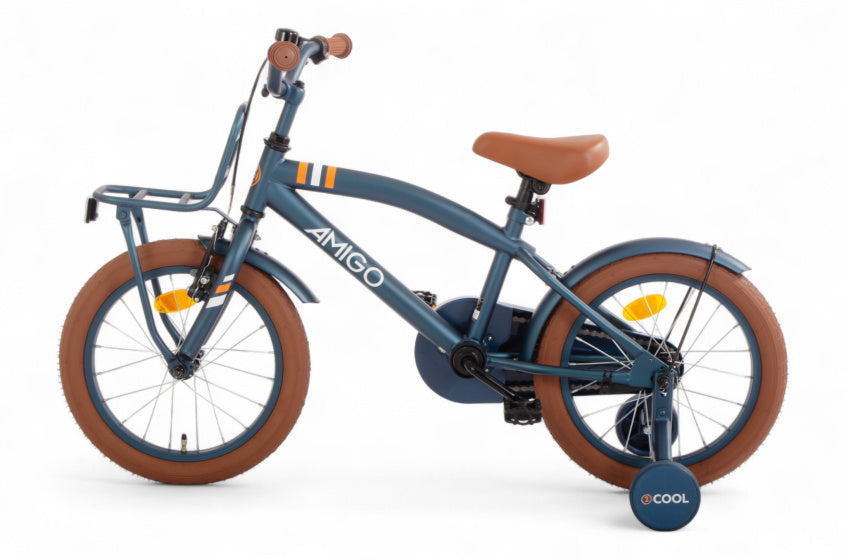 2Cool 16 Inch Boys Coaster Brake Blue,