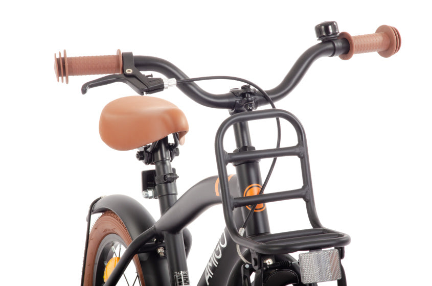 2Cool 18 Inch Boys Coaster Brake Black,