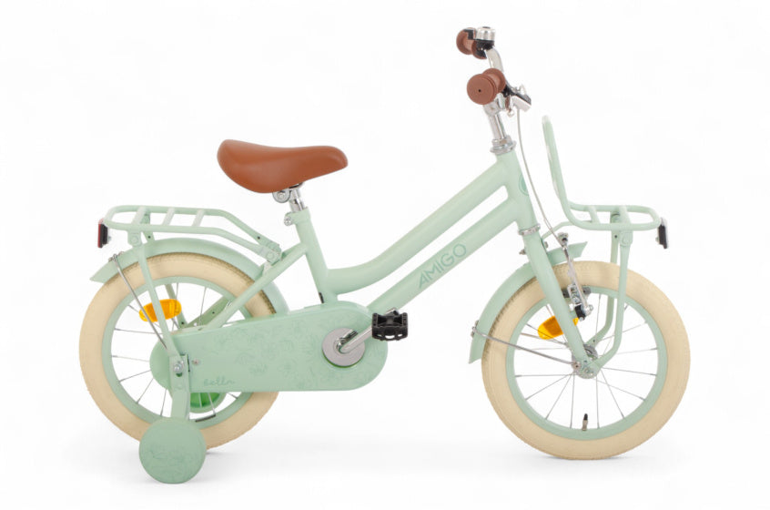 Bella 14 Inch Girls Coaster Brake Green, Online σε Προσφορά Outlet Καταστήματος με μεγάλη έκπτωση και στην καλύτερη τιμή