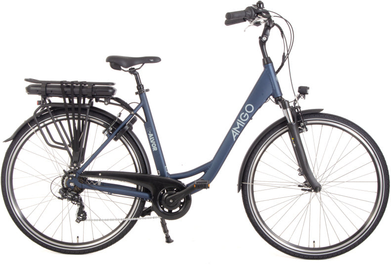 E-Alvor D2 28 Inch 53 cm Women 7SP Rim Brakes Matte blue, Online σε Προσφορά Outlet Καταστήματος με μεγάλη έκπτωση και στην καλύτερη τιμή