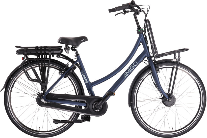 E-Lagos T2 28 Inch 50 cm Women 3SP Rim Brakes Matte blue, Online σε Προσφορά Outlet Καταστήματος με μεγάλη έκπτωση και στην καλύτερη τιμή