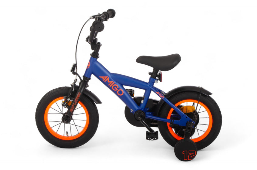 Explorer 12 Inch Boys Coaster Brake Blue/Orange, Online σε Προσφορά Outlet Καταστήματος με μεγάλη έκπτωση και στην καλύτερη τιμή