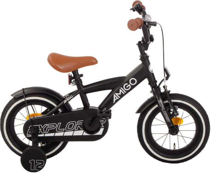 Explorer 12 Inch Boys Coaster Brake Black/White, Online σε Προσφορά Outlet Καταστήματος με μεγάλη έκπτωση και στην καλύτερη τιμή
