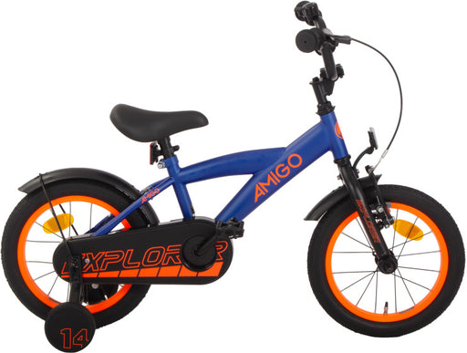 Explorer 14 Inch Boys Coaster Brake Blue/Orange, Online σε Προσφορά Outlet Καταστήματος με μεγάλη έκπτωση και στην καλύτερη τιμή