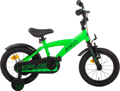 Explorer 14 Inch Boys Coaster Brake Green/Black, Online σε Προσφορά Outlet Καταστήματος με μεγάλη έκπτωση και στην καλύτερη τιμή