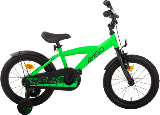 Explorer 16 Inch Boys Coaster Brake Green/Black, Online σε Προσφορά Outlet Καταστήματος με μεγάλη έκπτωση και στην καλύτερη τιμή