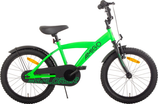 Explorer 18 Inch Boys Coaster Brake Green/Black, Online σε Προσφορά Outlet Καταστήματος με μεγάλη έκπτωση και στην καλύτερη τιμή