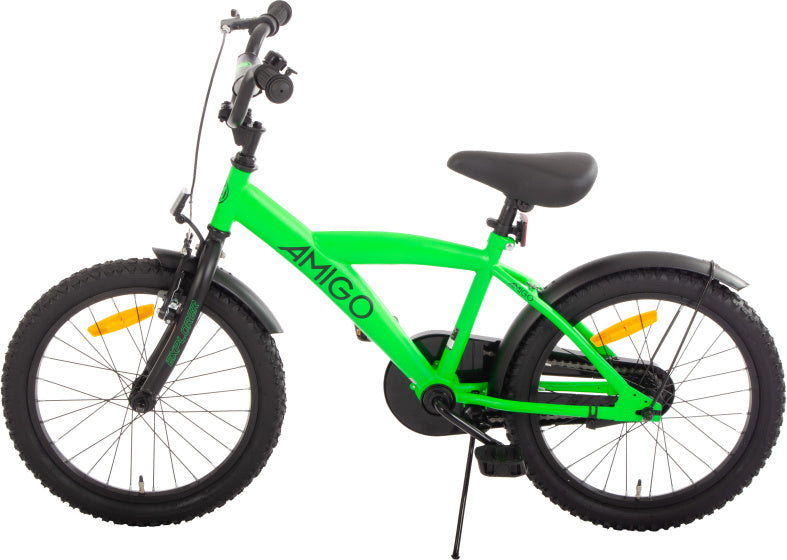 Explorer 18 Inch Boys Coaster Brake Green/Black,