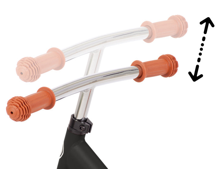 Hopper Loopfiets 12 Inch Junior Matte black,