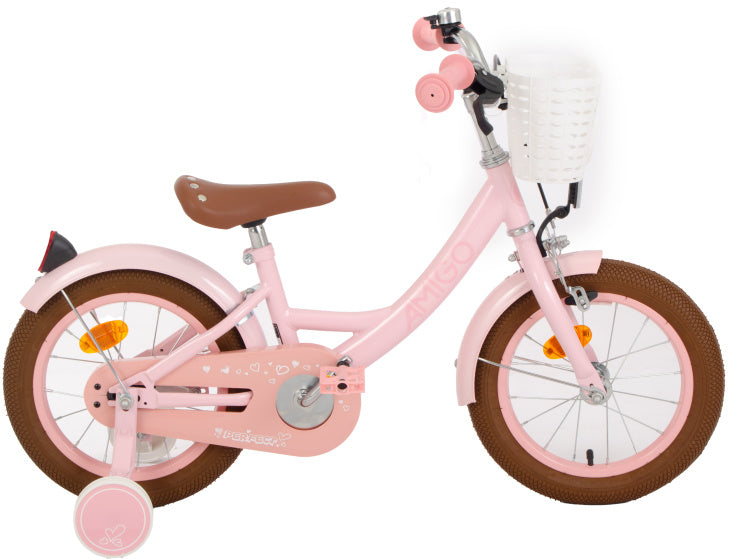 Perfect 14 Inch 22 cm Girls Coaster Brake Pink, Online σε Προσφορά Outlet Καταστήματος με μεγάλη έκπτωση και στην καλύτερη τιμή