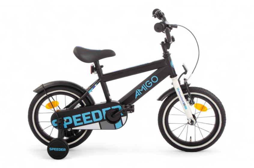 Speeder 14 Inch Boys Coaster Brake Black/Blue, Online σε Προσφορά Outlet Καταστήματος με μεγάλη έκπτωση και στην καλύτερη τιμή