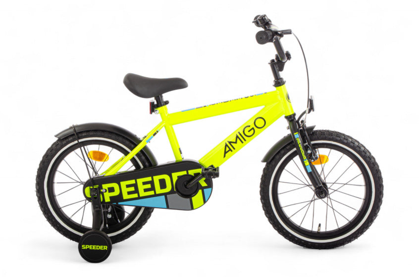 Speeder 16 Inch Boys Coaster Brake Yellow/Black, Online σε Προσφορά Outlet Καταστήματος με μεγάλη έκπτωση και στην καλύτερη τιμή