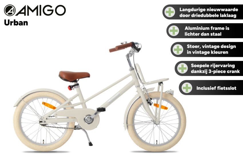 Urban Aluminium Frame 20 Inch Girls Coaster Brake Sand-colored, Online σε Προσφορά Outlet Καταστήματος με μεγάλη έκπτωση και στην καλύτερη τιμή