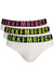 Bikkembergs Mens White Briefs