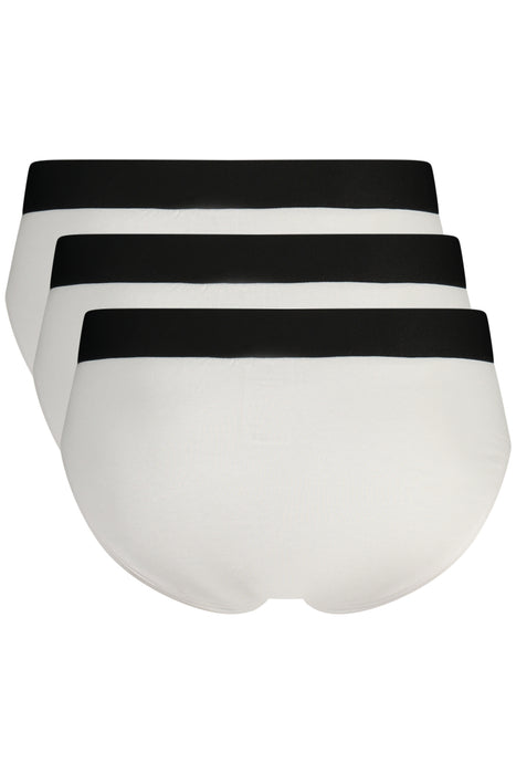 Bikkembergs Mens White Briefs