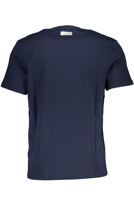 Bikkembergs Mens Short Sleeved T-Shirt Blue