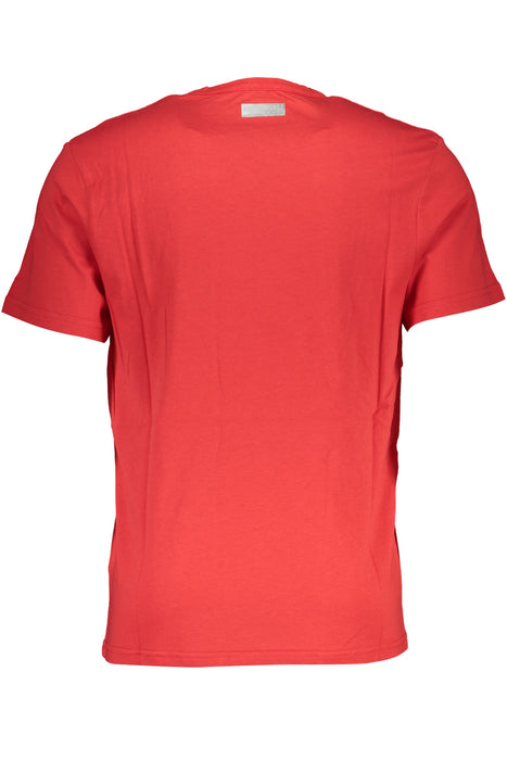 Bikkembergs Mens Red Short Sleeve T-Shirt