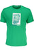 Bikkembergs Green Mens Short Sleeve T-Shirt