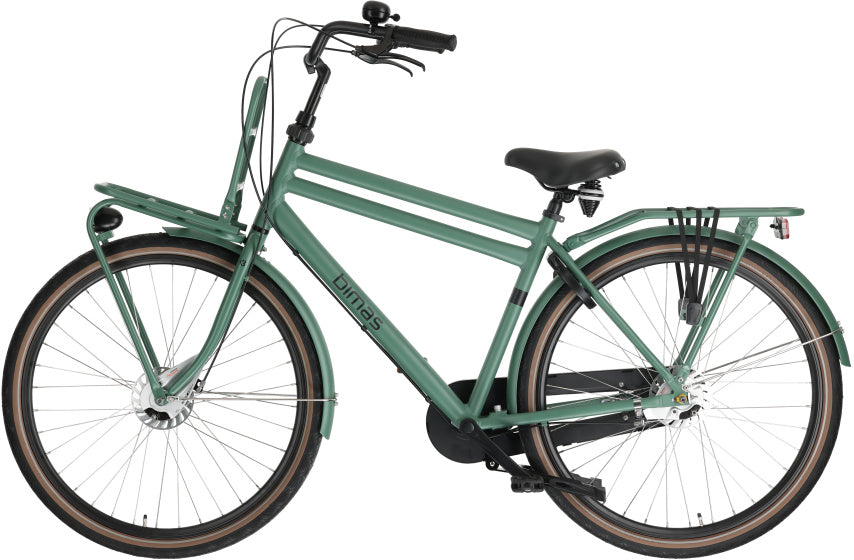 Transporter 3.3 28 Inch 50 cm Men 3SP Roller brakes Matte Green,