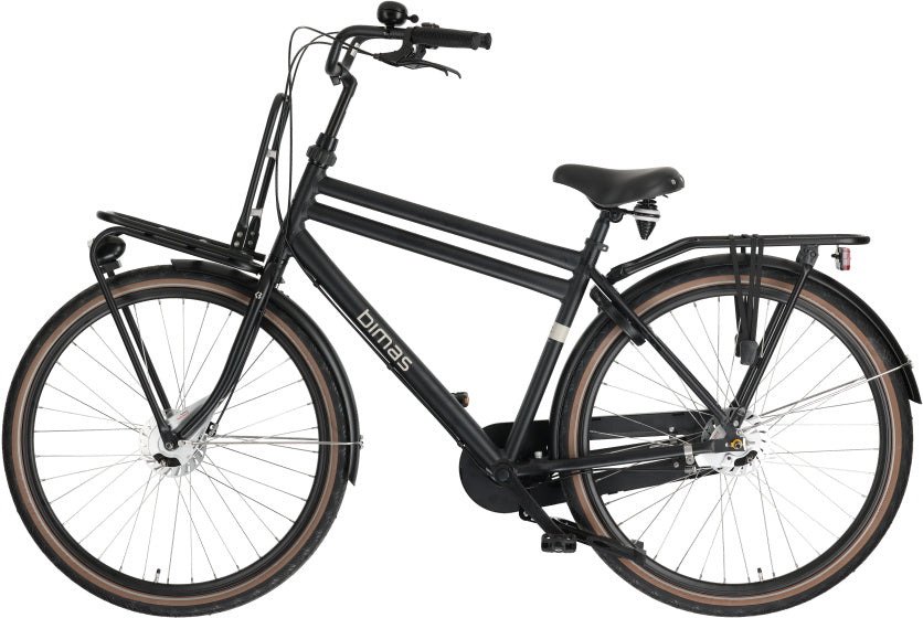 Transporter 3.3 28 Inch 50 cm Men 3SP Roller brakes Matte black,