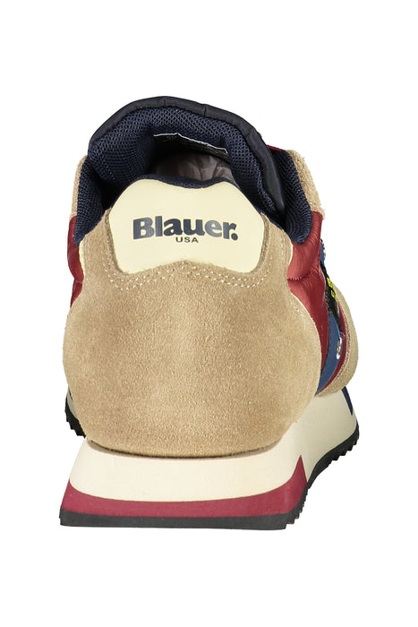 Blauer Beige Mens Sports Shoes