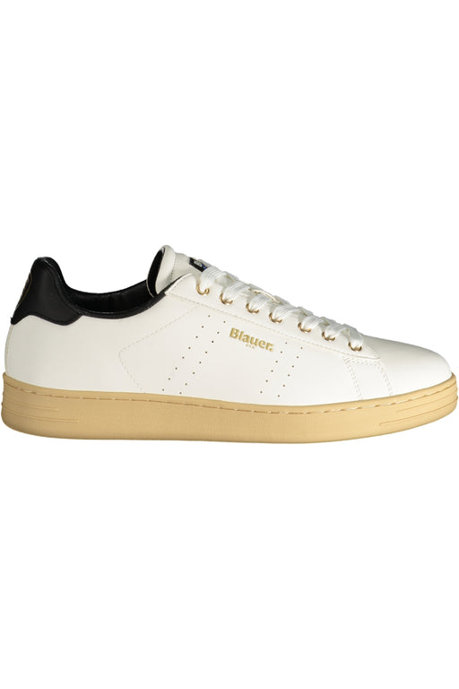 Blauer White Mens Sports Shoes