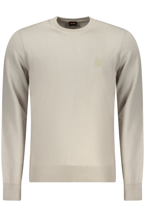 Boss Mens Beige Sweater