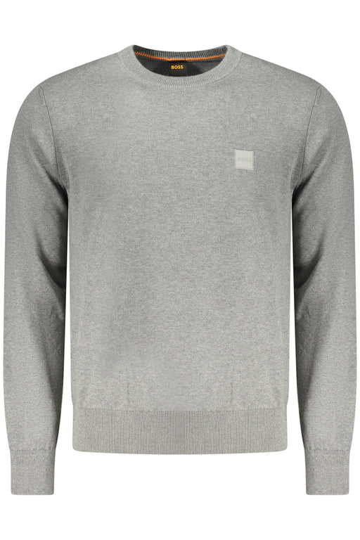 Boss Mens Grey Sweater