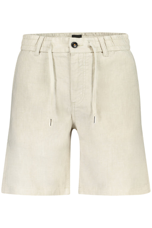 Boss Mens Bermuda Pants Beige