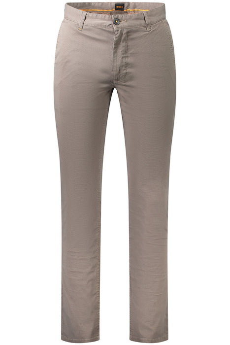 Boss Mens Brown Trousers