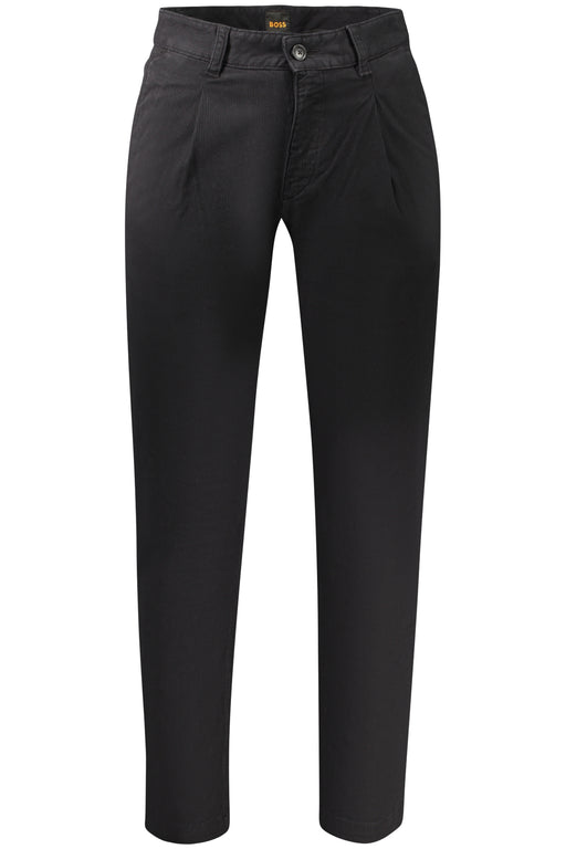 Boss Mens Black Trousers